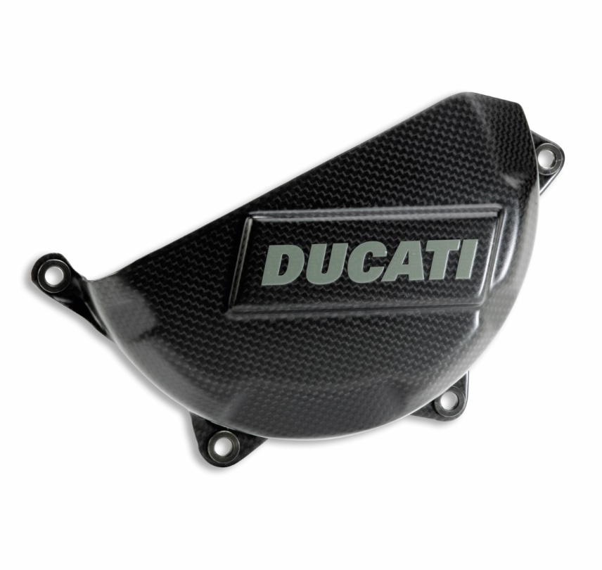 NEW Ducati Carbon Cover For Clutch Case 96451011B