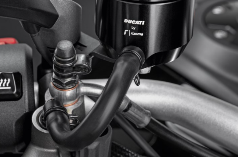 NEW OEM Ducati Pair of Reservoir Supports 97381201AA