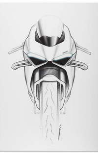 NEW OEM Ducati Sketch with frame to be assembled 987705930
