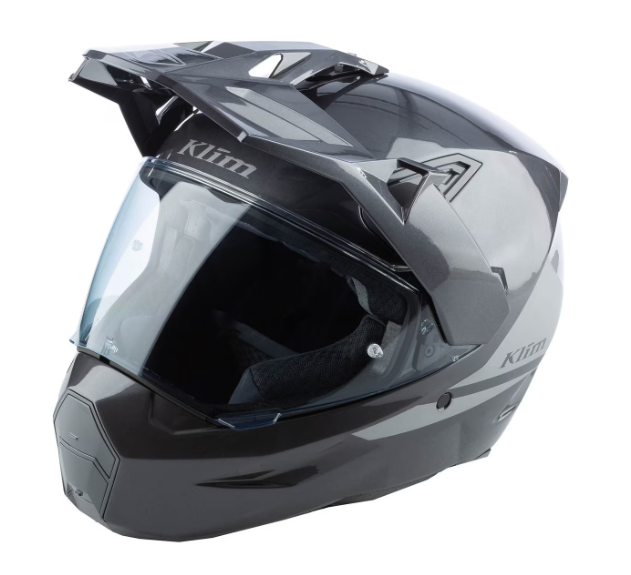 NEW X1 Alpha Helmet ECE/DOT Gloss Metallic Asphalt - Monument