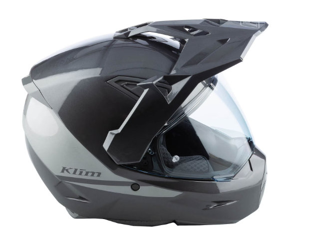 NEW X1 Alpha Helmet ECE/DOT Gloss Metallic Asphalt - Monument