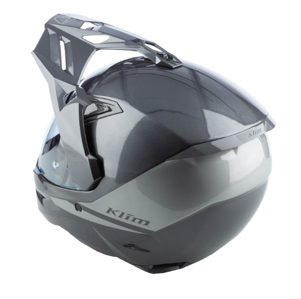 NEW X1 Alpha Helmet ECE/DOT Gloss Metallic Asphalt - Monument