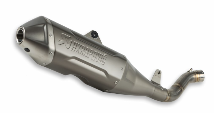 NEW Ducati Titanium Slip on Silencer Desmo450 MX 96480511AA