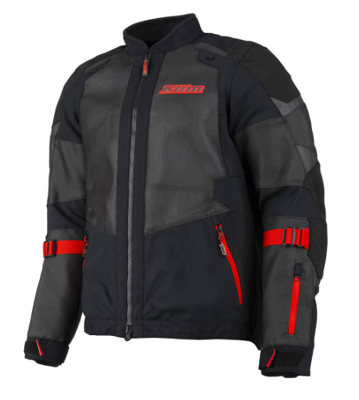 NEW Klim Baja S4 Jacket Black Fiery Red