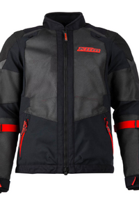 NEW Klim Baja S4 Jacket Black Fiery Red
