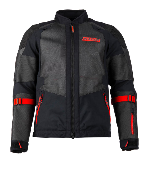 NEW Klim Baja S4 Jacket Black Fiery Red