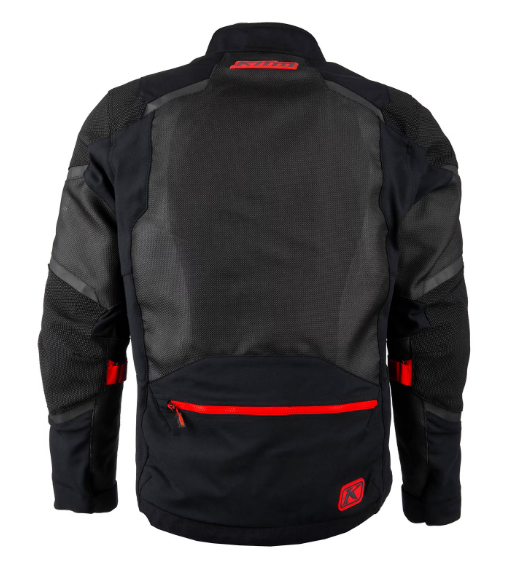 NEW Klim Baja S4 Jacket Black Fiery Red