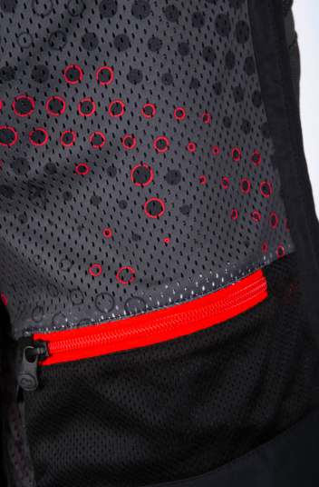 NEW Klim Baja S4 Jacket Black Fiery Red