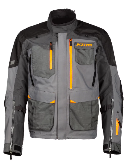 NEW Klim Carlsbad Jacket Asphalt Strike Orange