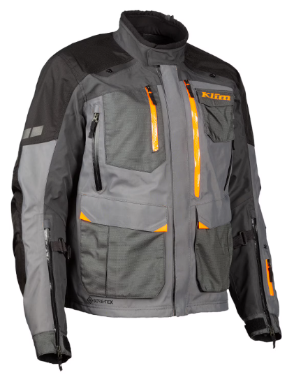 NEW Klim Carlsbad Jacket Asphalt Strike Orange