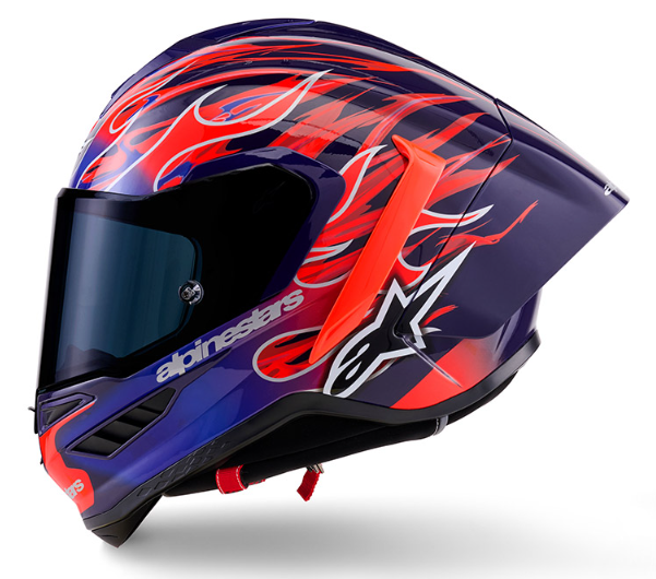 NEW Alpinestars SR10 Supertech R10 Flyte Purple Helmet In Stock