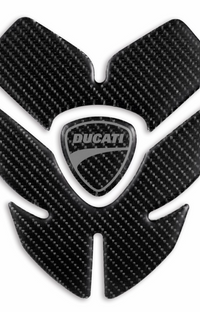 Ducati Monster 797 821 1200 Carbon Tank Protection 97480141A
