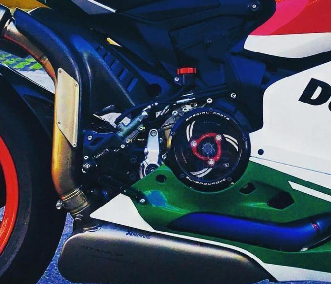 Black Ducabike V4 Pressure Plate PSF04D