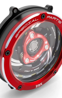 Red Ducabike Ducati Clear Clutch Cover Panigale V4 CCV401DA
