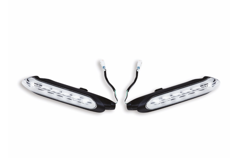 OEM Ducati Monster 937 Front Integrated Dynamic LED Turn Indicator Kit 96681221AA