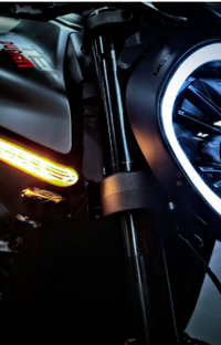OEM Ducati Monster 937 Front Integrated Dynamic LED Turn Indicator Kit 96681221AA
