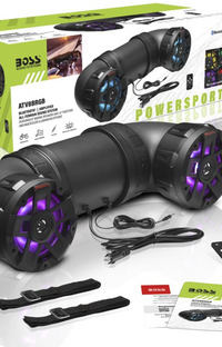 Boss Audio Black 8" Bluetooth RGB Sound System ATV8BRGB
