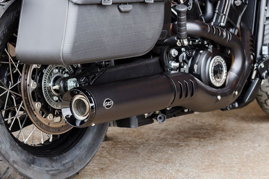 S&S Cycle Grand National Slip-On Muffler 550-1121