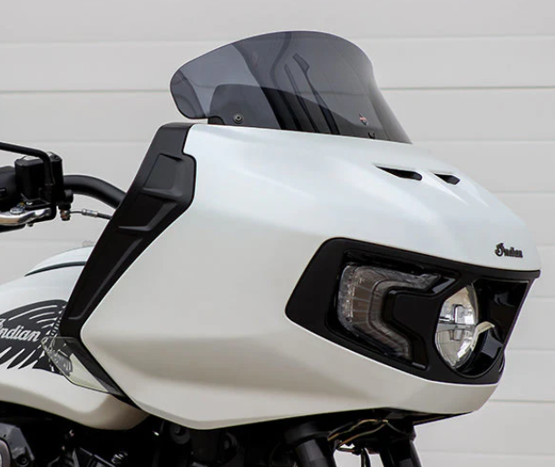 Klock Werks Indian Challenger Flare 8" Windshield Dark Smoke KWW-04-0580