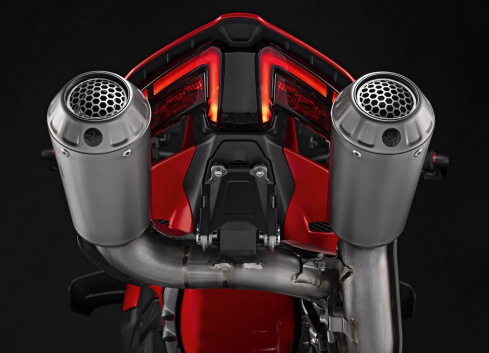 Ducati Streetfighter V4 2025+ Akrapovic Titanium Full Race Exhaust System 96482531AA