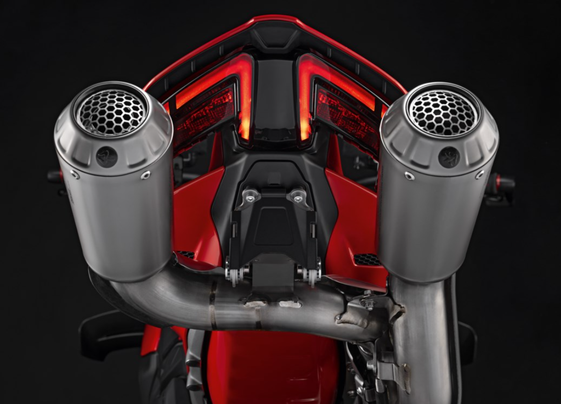 Ducati Streetfighter V4 2025+ Akrapovic Titanium Full Race Exhaust System 96482531AA
