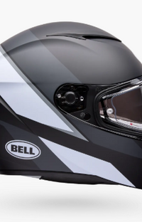 Bell Lithium Flip Black White Helmet
