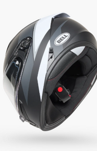 Bell Lithium Flip Black White Helmet
