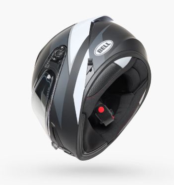 Bell Lithium Flip Black White Helmet