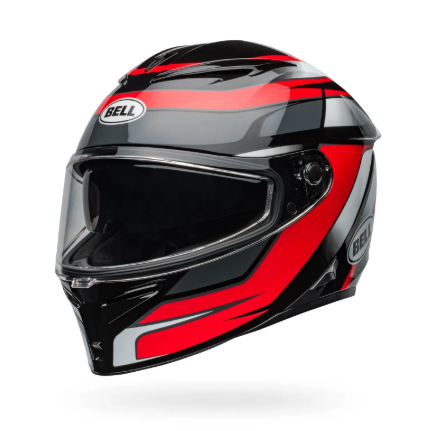 Bell Lithium MIPS Podium Gloss Black Red Helmet