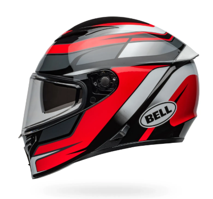 Bell Lithium MIPS Podium Gloss Black Red Helmet