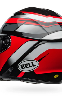 Bell Lithium MIPS Podium Gloss Black Red Helmet
