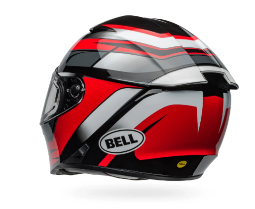 Bell Lithium MIPS Podium Gloss Black Red Helmet