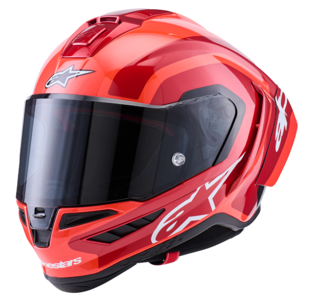 Alpinestars Supertech R10 Arius Double Red Helmet