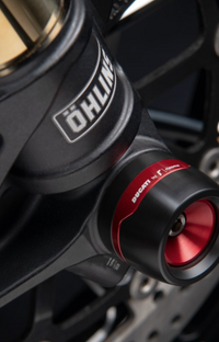 Ducati Rizoma Front Fork Slider Red and Black 97382021AA
