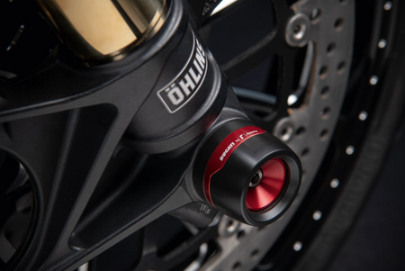 Ducati Rizoma Front Fork Slider Red and Black 97382021AA