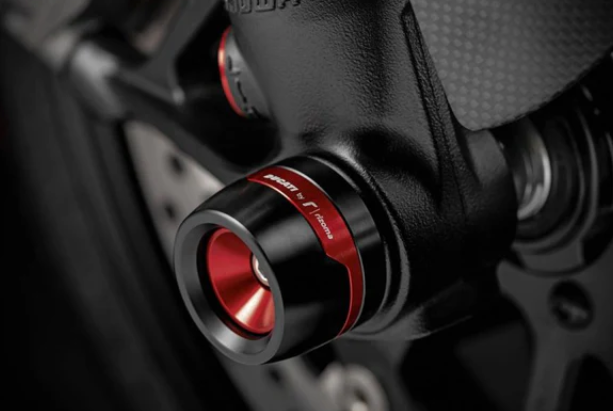 Ducati Rizoma Front Fork Slider Red and Black 97382021AA