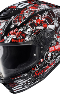 NEW Scorpion EXO-R330 Shake 2 Red Large Helmet
