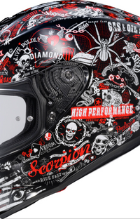 NEW Scorpion EXO-R330 Shake 2 Red Large Helmet
