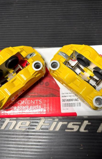 Ducati Yellow Front Brake Calipers Yellow 96180901AC
