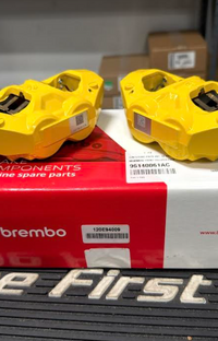 Ducati Yellow Front Brake Calipers Yellow 96180901AC
