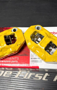 Ducati Yellow Front Brake Calipers Yellow 96180901AC
