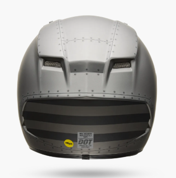 Bell Qualifier DLX Mips Devil May Care 2025 Matte Silver Medium Helmet