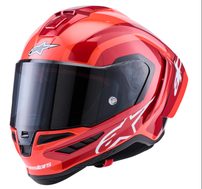 Alpinestars Supertech R10 Arius Double Red XL Helmet