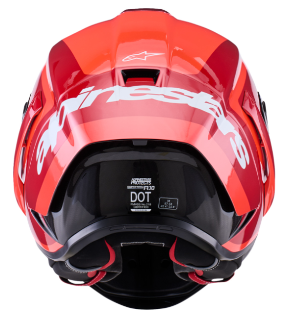 Alpinestars Supertech R10 Arius Double Red XL Helmet