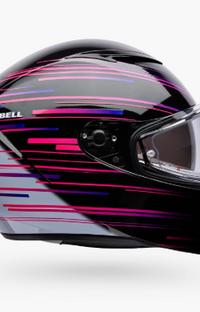 Bell Lithium Velo Black Purple Medium Helmet
