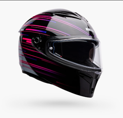 Bell Lithium Velo Black Purple Large Helmet