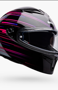 Bell Lithium Velo Black Purple Large Helmet
