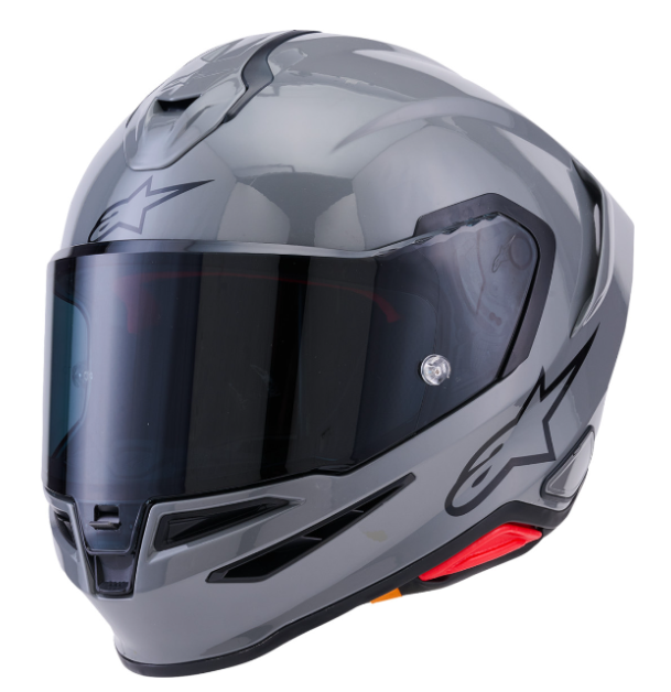 Alpinestars S-R7 Gray Glossy Medium Helmet