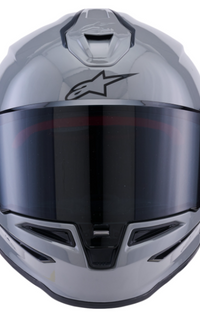 Alpinestars S-R7 Gray Glossy Large Helmet
