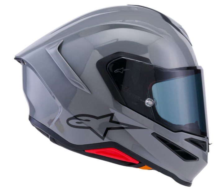 Alpinestars S-R7 Gray Glossy Large Helmet